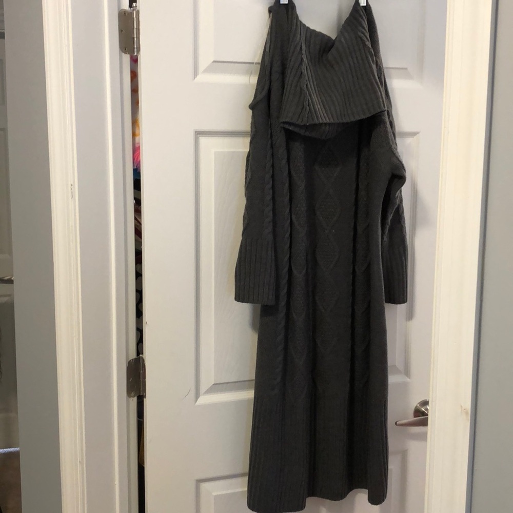 Grey Sweater Dress